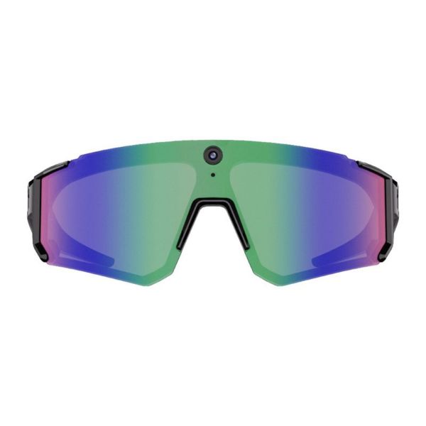 Colmi V06 AI sportszemüveg (fekete, kék lencsékkel) (V06 BLACK/BLUE)